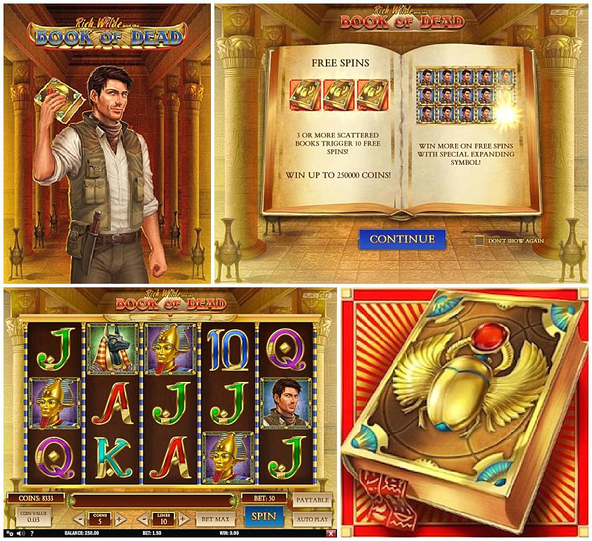 rich wilde and the book of dead slot